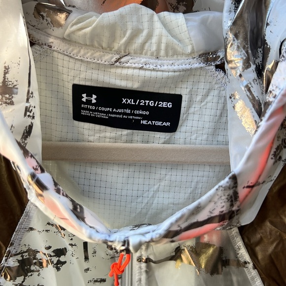 NWT Under Armor jacket short sleeve XXL men’s heat gear - Picture 2 of 8